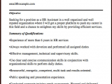 Sample Hr assistant Resume Free Download Here is the Free Sample Hr assistant Resume You Can