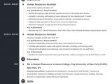 Sample Hr assistant Resume Free Download Hr assistant Resume Example Template Concept