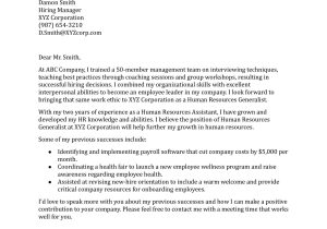 Sample Human Resources Resume Cover Letter Human Resources (hr) Cover Letter Examples In 2022 – Resumebuilder.com