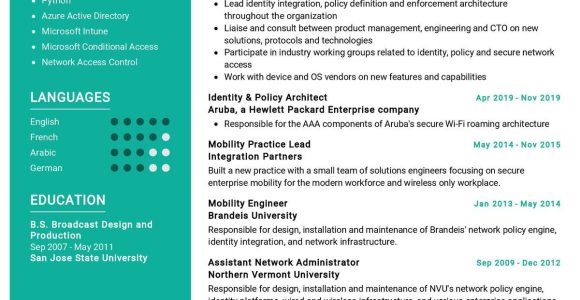 Sample Identity and Access Management Engineer Resume Mobility Engineer Resume Sample 2021 Writing Guide & Tips …