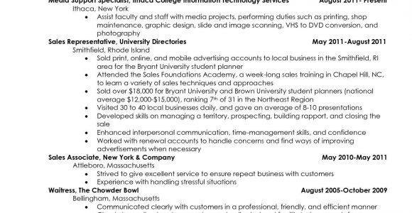 Sample Job Resume for College Student the Most Job Resume Examples for College Students – Resume …