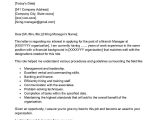 Sample Manager Cover Letter for Resume Branch Manager Cover Letter Examples – Qwikresume