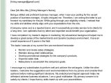 Sample Manager Cover Letter for Resume Business Manager Cover Letter Examples – Qwikresume