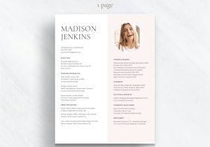 Sample Mba Graduate Resume Pepperdine University sorority Resume Template with Photo Google Docs social – Etsy