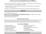 Sample Mechanical Engineering Student Resume Objective Sample Resume for An Entry-level Mechanical Designer Monster.com