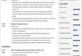 Sample Med Surg Nurse Resume Skills Medical-surgical Nurse Resume Example & Job Description