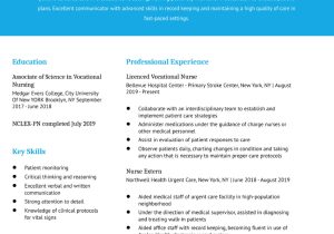 Sample Medical assistant and Lvn Resume Combined Licensed Vocational Nurse (lvn) Resume Examples In 2022 …