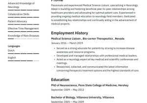 Sample Medical Writer Resume Cover Letter Medical Science Liaison Resume Example & Writing Guide · Resume.io Sample Medical Writer Resume Cover Letter Medical Science Liaison Resume Example & Writing Guide · Resume.io