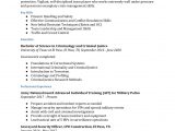Sample Military Resume for Civilian Job Military-to-civilian Resume Examples – Resumebuilder.com