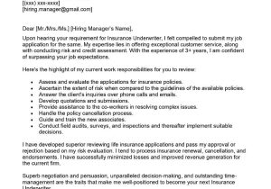 Sample Mortgage Underwriter Cover Letter for Resume Underwriter Cover Letter Examples – Qwikresume
