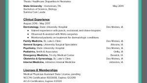 Sample New Grad Physician assistant Resume How to Create A Killer Resume as A Near or New Gradï½be A …