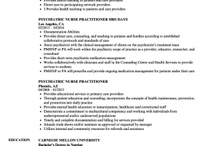 Sample New Grad Psych Np Resume New Nurse Practitioner Resume Examples Best Resume Examples