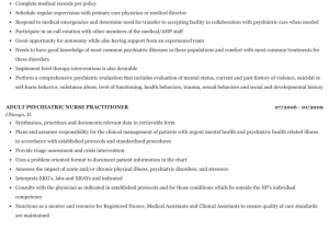Sample New Grad Psych Np Resume Sample Nurse Practitioner Resume New Graduate