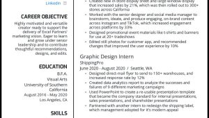 Sample No Experience Graphic Designer Resume How to Make Graphic Design Resume Examples with No Experience …