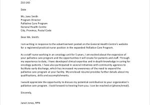 Sample Nursing Resumes and Cover Letters Free 7 Sample Resume Cover Letter Templates In Pdf