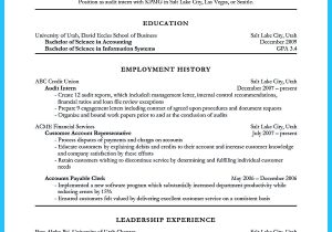 Sample Objective for Resume College Student Awesome Accounting Student Resume with No Experience Resume …