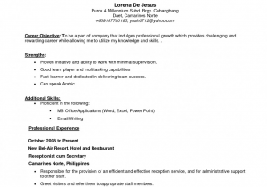 Sample Objective In Resume for Any Position Best Sample Objective In Resume for Any Position Objective