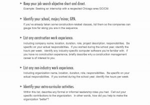 Sample Objective In Resume for First Job First Job Resume Summary Examples Best Resume Examples