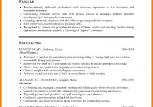 Sample Objective In Resume for Hospitality Industry Career Objective for Hospitality Industry Images Resume Examples …