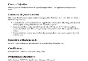 Sample Objectives for Resume with No Experience Dental assistant Resume with No Experience – Ferel