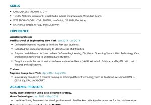 Sample Objectives for Resumes Higher Education Jobs assistant Professor Resume Sample 2022 Writing Tips – Resumekraft