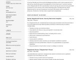 Sample Objectives for Resumes In Nursing Registered Nurse Resume Examples & Writing Guide  12 Samples Pdf