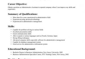 Sample Objectives In Resume for Business Administration Office Admin Resume Objective October 2021