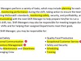 Sample Objectives In Resume for Fast Food Crew Fast Food Resume Sample & Writing Guide (10lancarrezekiq Tips)