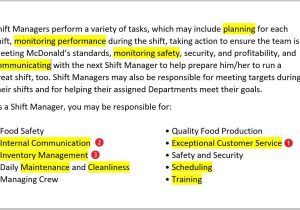 Sample Objectives In Resume for Fast Food Crew Fast Food Resume Sample & Writing Guide (10lancarrezekiq Tips)