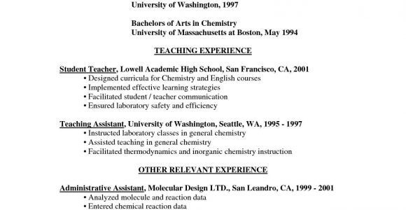 Sample Objectives In Resume for Online Teachers Teaching Position Objective for Teacher Resume