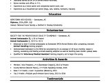 Sample Of A Animal Control Resume High School Grad Resume Sample Monster.com