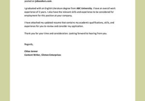 Sample Of A Basic Cover Letter for Resume Simple Resume Cover Letter Template – Google Docs, Word Template.net