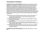 Sample Of A Bdc Auto Resume Car Salesman Resume Example 3