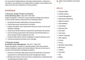 Sample Of A Business Analyst Resume It Business Analyst Resume Sample 2022 Writing Tips – Resumekraft