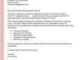 Sample Of A Cover Letter for A Resume Accounting Chief Accountant Cover Letter Examples – Qwikresume