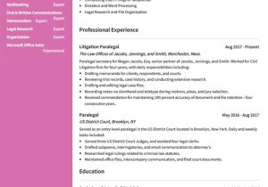 Sample Of A Good Objective for A Resume for Paralegal Paralegal Resume Example, Template & How to Write Tips 2022 …
