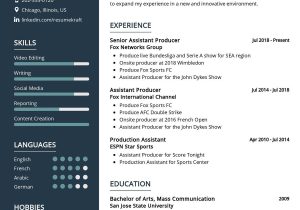 Sample Of A Good Production Resume Senior assistant Producer Cv Sample 2022 Writing Tips – Resumekraft