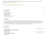 Sample Of A Good Resume Applying for A Electrician CalamÃ©o – Electrician Resume