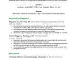 Sample Of A Hybrid Chronological Resume How to Write A Combination Resume (with Example!) the Muse