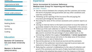 Sample Of A Professional Accountant Resume Senior Accountant Resume Example 2021 Writing Guide – Resumekraft