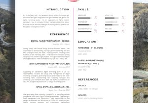 Sample Of About Me In Resume 20 Creative Resume Examples for Your Inspiration Skillroads.com …