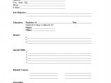 Sample Of Blank Resume for Job Application 13 Best Resume Blank format Resume form, Free Printable Resume …