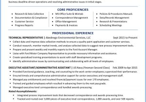 Sample Of Executive Administrative assistant Resume Executive Administrative assistant Resume Example
