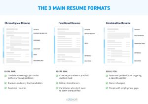 Sample Of Functional and Chronological Resume Combined Resume formats: Chronological, Functional, Combination Basic …