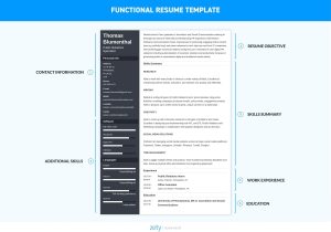 Sample Of Functional or Skills Based Resume Functional Resume: Examples & Skills Based Templates