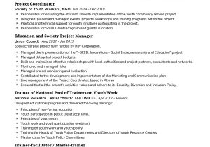 Sample Of Functional Resume for Program Coordinator Project Coordinator Resume Sample 2021 Writing Guide – Resumekraft