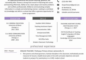 Sample Of Functional Resume for Teacher Resume Template for Teachers Unique Teacher Resume Samples …