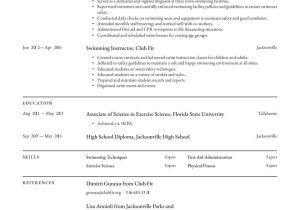 Sample Of Golf Outside Services Resume for Job Application Lifeguard Resume Examples & Writing Tips 2022 (free Guide)