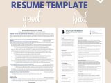 Sample Of Good and Bad Resumes ØªÙÛÛØªØ± Brandresumes Ø¯Ø± ØªÙÛÛØªØ±: Â«here is An Example Of A Good Vs …