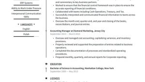 Sample Of Good Objective On Resume for Banking Accounting Accounting and Finance Resume Examples & Writing Tips 2022 (free